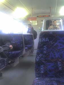in der Bahn