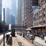 mit der Tram durch Hong Kong